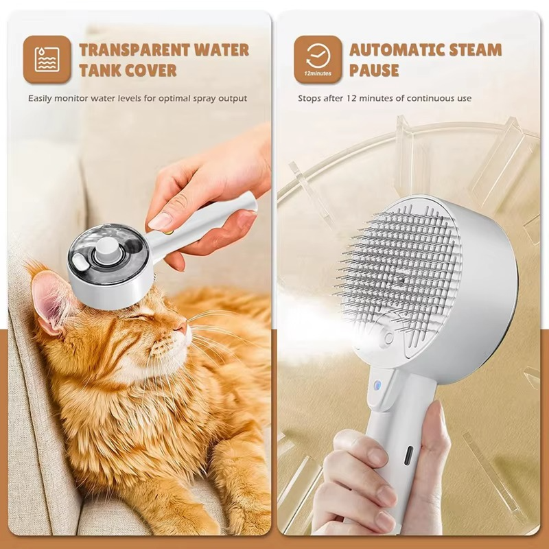 3 in 1 Pet Grooming Brush